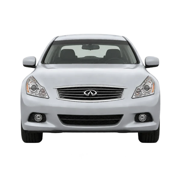 Infiniti G37 2009 argent, vue avant