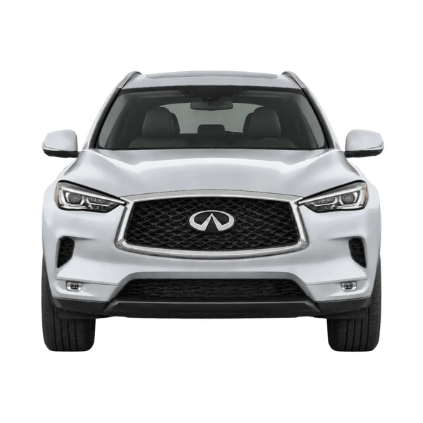 2020 Infiniti QX50 in Silber, Ansicht: Front