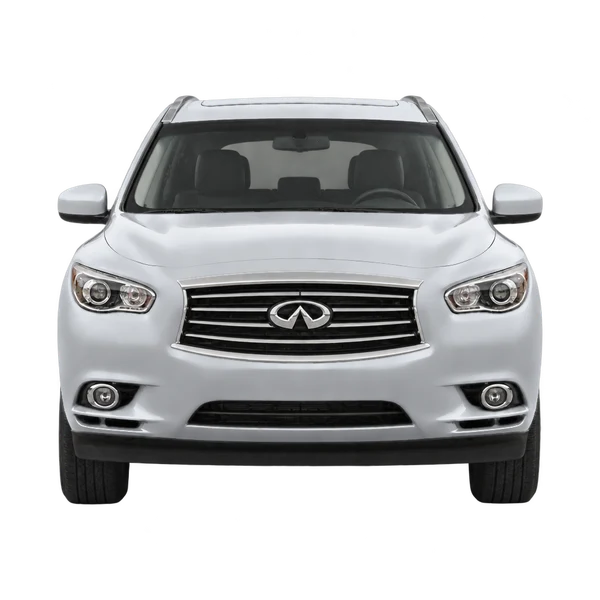 2020 Infiniti QX60 in Silber, Ansicht: Front