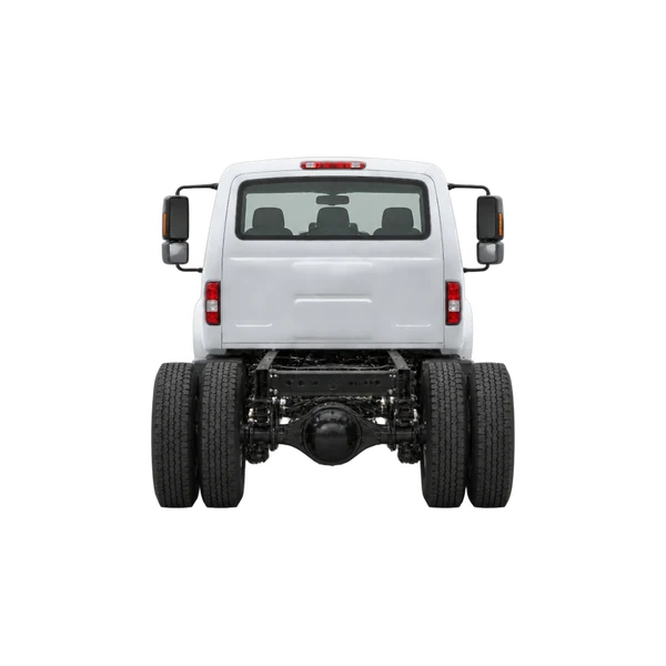 International 7600 2017 prata, vista traseira