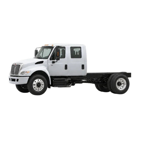 International 7600 2017 prata, vista lateral (voltada para a esquerda)