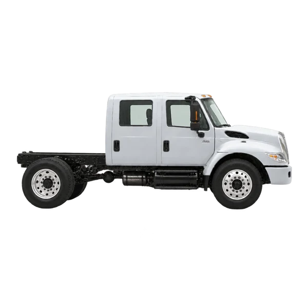 International 7600 2017 prata, vista lateral (voltada para a direita)