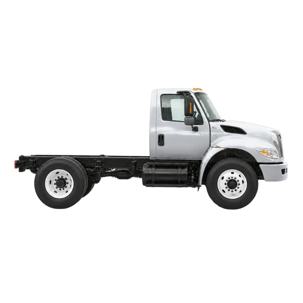 International 7600 2019 prata, vista lateral (voltada para a direita)