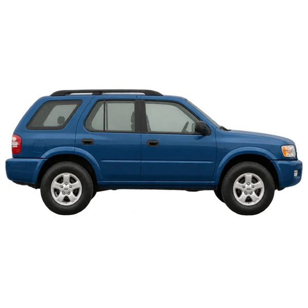 Isuzu i-290 2007 preto, vista lateral (voltada para a direita)