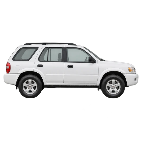 Isuzu i-290 2007 branco, vista lateral (voltada para a direita)