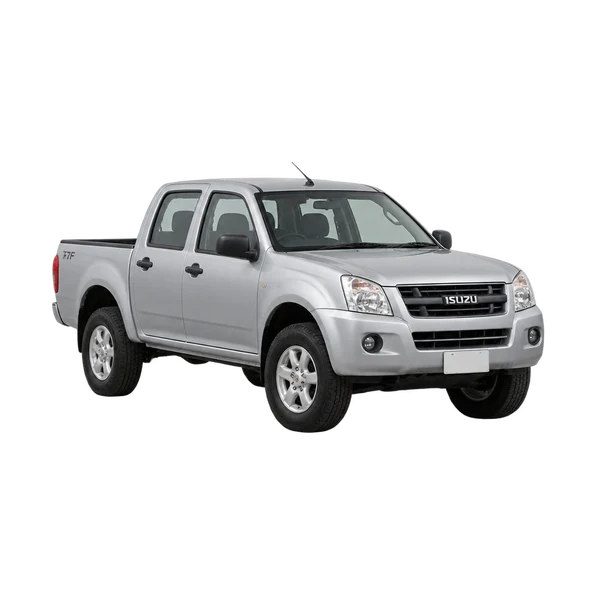 Isuzu T7F 2010 باللون فضي، منظر منظر أمامي بزاوية ثلاثة أرباع (متجه لليسار)