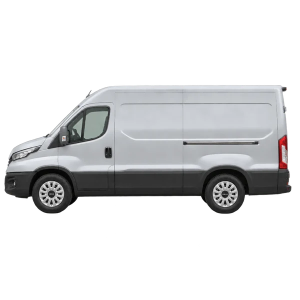 2026 Iveco Esuperjolly in Silber, Ansicht: Seite (nach links gerichtet)