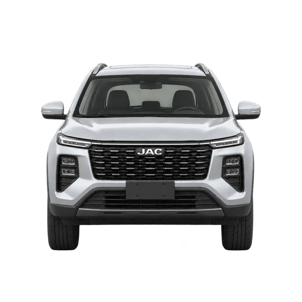 JAC 8 Pro 2025 باللون فضي، منظر أمامي