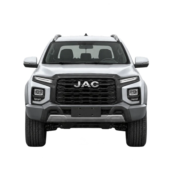 JAC T9 2024 باللون فضي، منظر أمامي