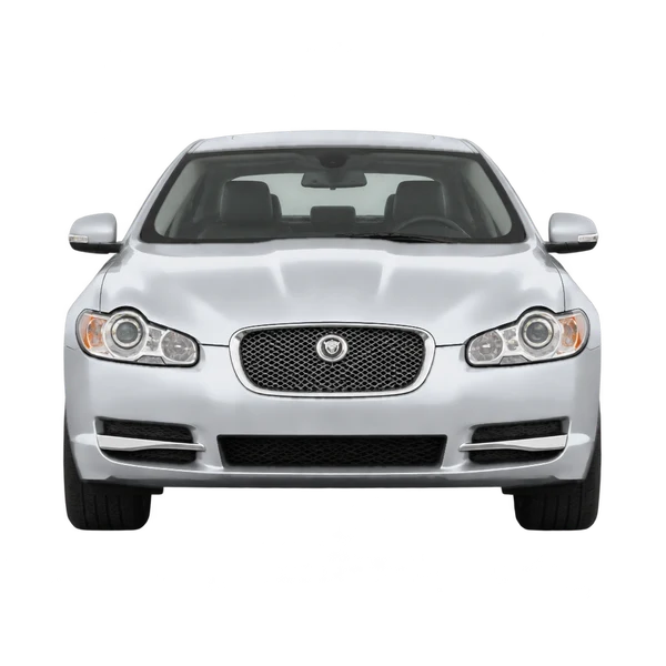 2013 Jaguar XF in Silber, Ansicht: Front