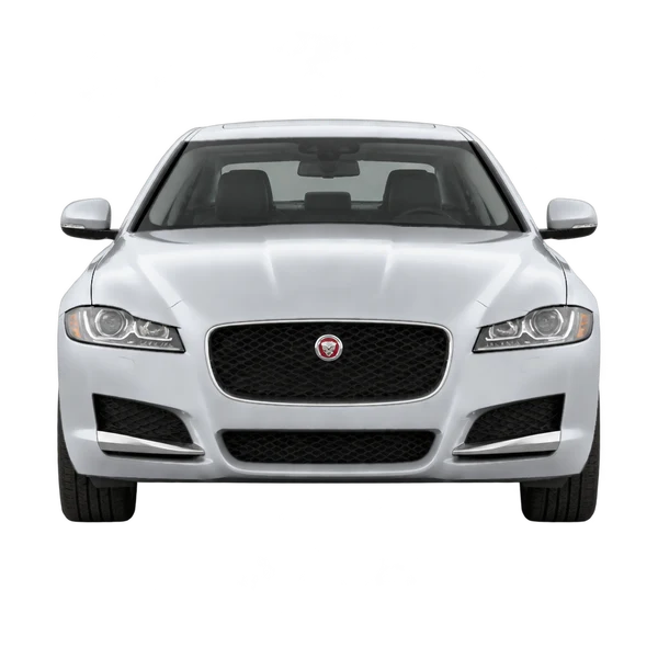 Jaguar XF 2023 en plateado, vista frontal