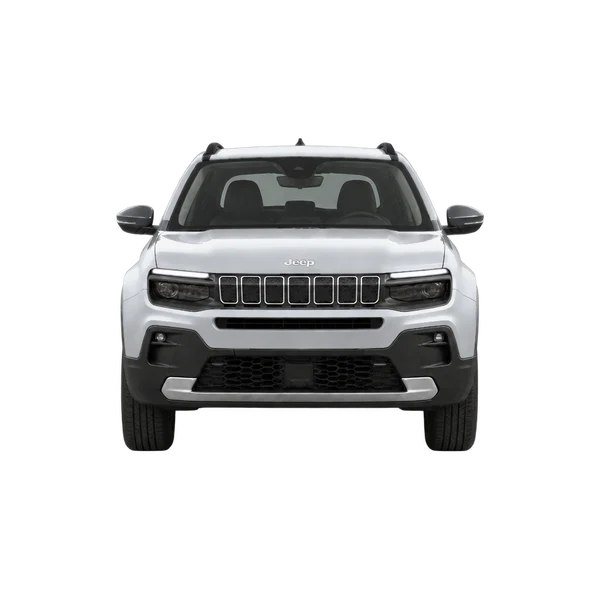 2024 Jeep Avenger in Silber, Ansicht: Front