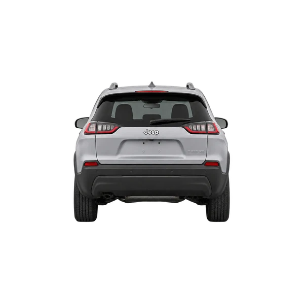 2020 Jeep Cherokee in Silber, Ansicht: Heck