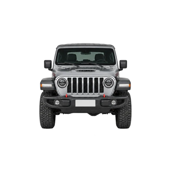 Jeep Gladiator Rubicon 2022 prata, vista frente