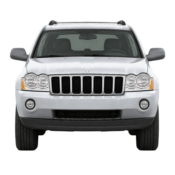 2008 Jeep Grand Cherokee in Silber, Ansicht: Front