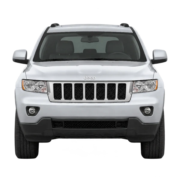 2012 Jeep Grand Cherokee in Silber, Ansicht: Front