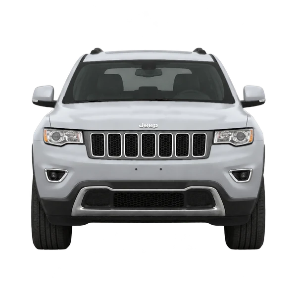 2017 Jeep Grand Cherokee in Silber, Ansicht: Front