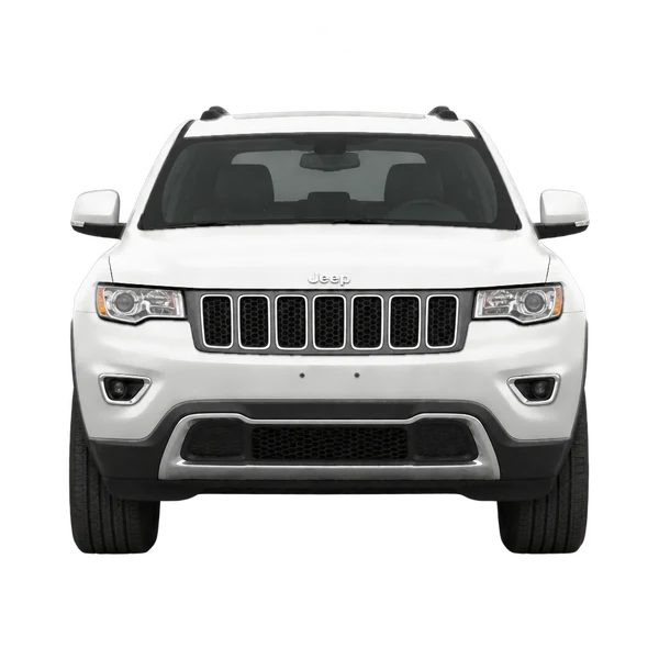 2018 Jeep Grand Cherokee in weiß, Ansicht: Front