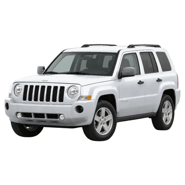 Jeep Patriot 2016 argent, vue trois-quarts avant (orienté vers la gauche)