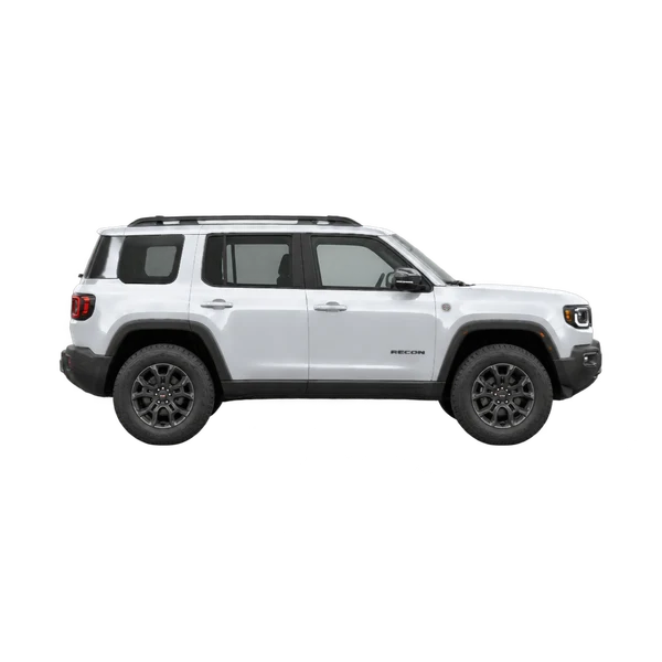 シルバーの2027 Jeep Recon（側面（右向き）ビュー）
