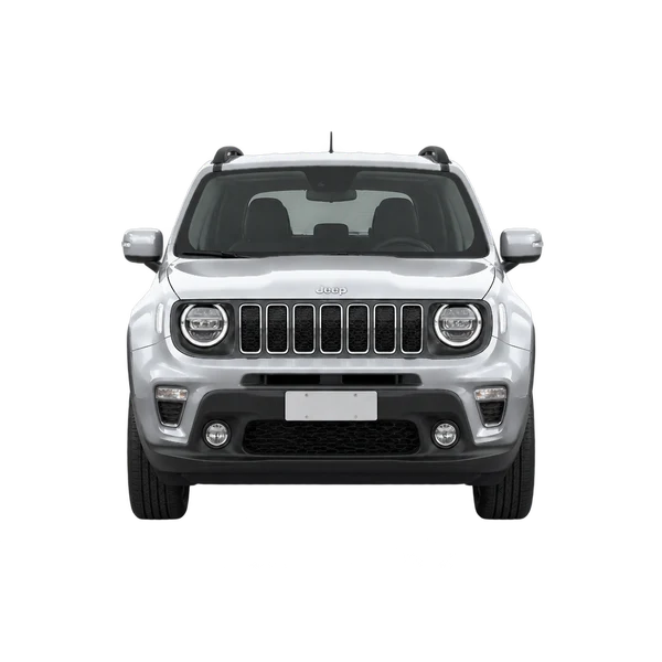 2026 Jeep Renegade in Silber, Ansicht: Front
