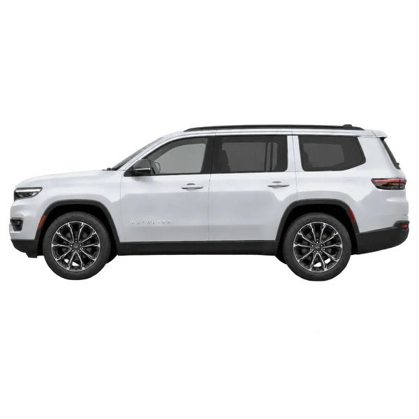 2027 Jeep Wagoneer S in Silber, Ansicht: Seite (nach links gerichtet)
