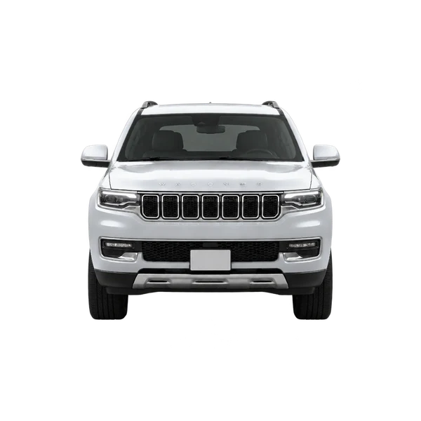 Jeep Wagoneer 2022 argent, vue avant