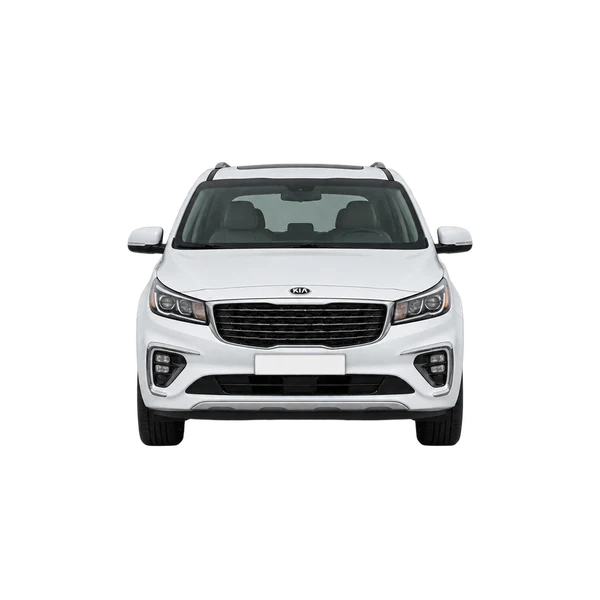 white 2019 Kia Carnival front view