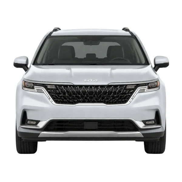 silver 2022 Kia Carnival front view