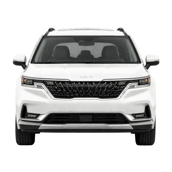 2023 Kia Carnival in weiß, Ansicht: Front