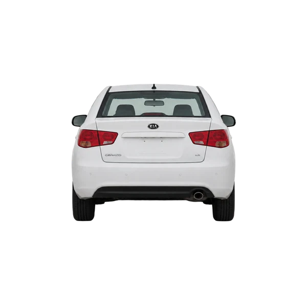 Kia Cerato 2009 branco, vista traseira
