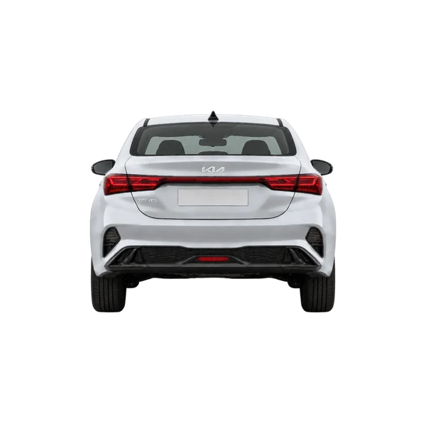 Kia Cerato 2026 prata, vista traseira