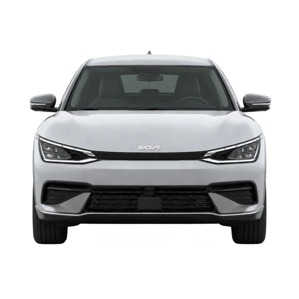 Kia EV6 2026 prata, vista frente