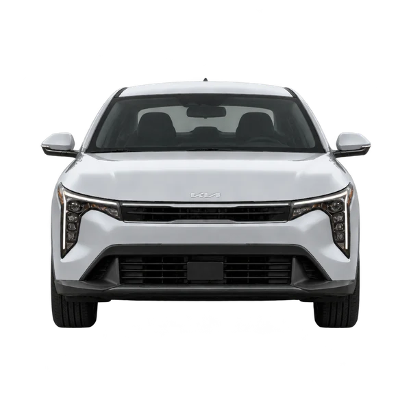Kia K4 2025 argent, vue avant