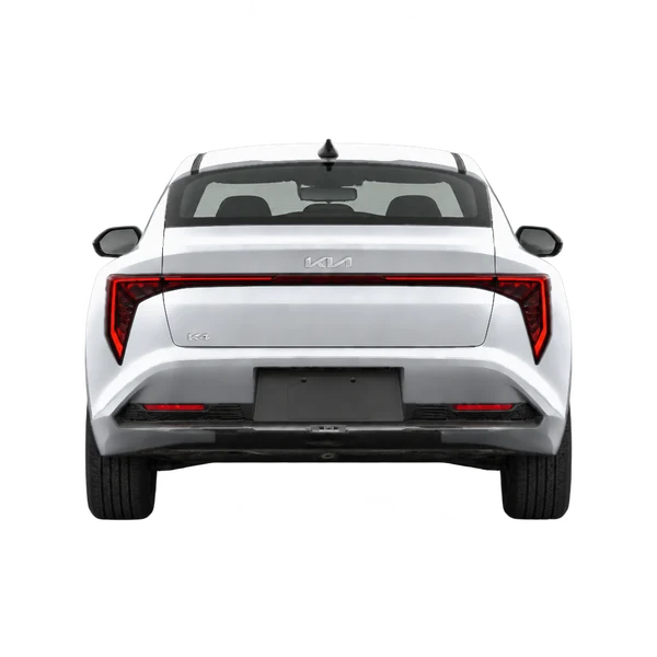Kia K4 2025 argent, vue arrière