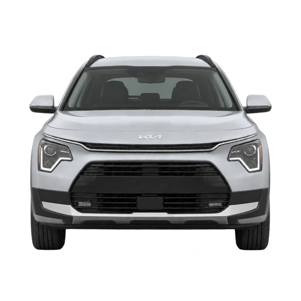 Kia Niro 2026 prata, vista frente
