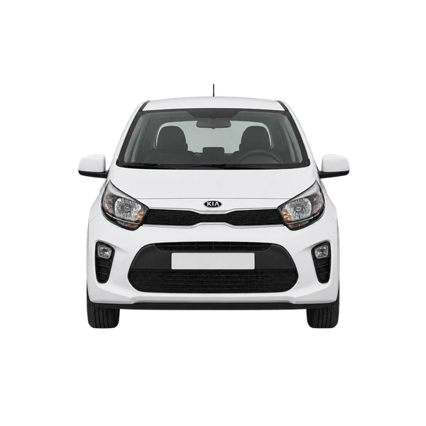 Kia Picanto 2019 en blanco, vista frontal