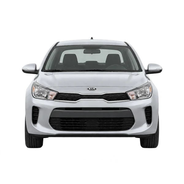 2018 Kia Rio in Silber, Ansicht: Front