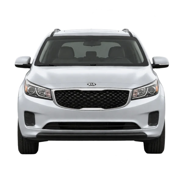2018 Kia Sedona in Silber, Ansicht: Front
