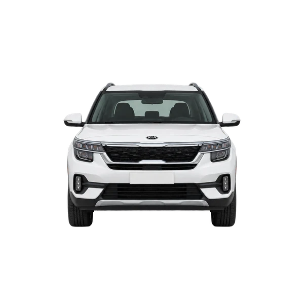 Kia Seltos 2020 branco, vista frente