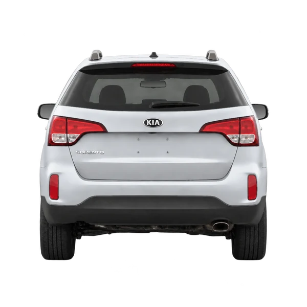Kia Sorento 2014 prata, vista traseira