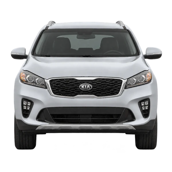 Kia Sorento 2020 prata, vista frente