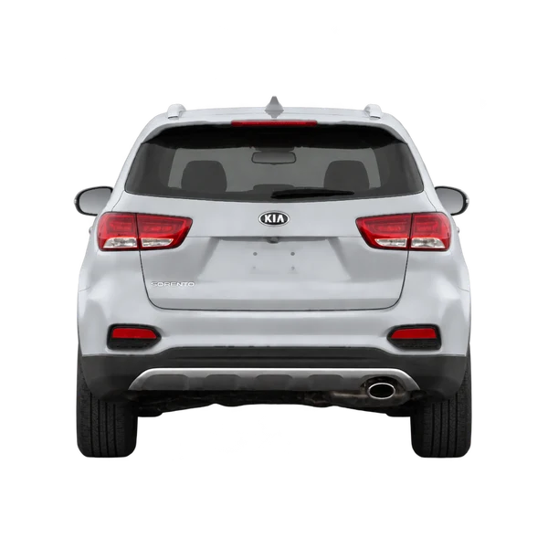 Kia Sorento 2020 prata, vista traseira