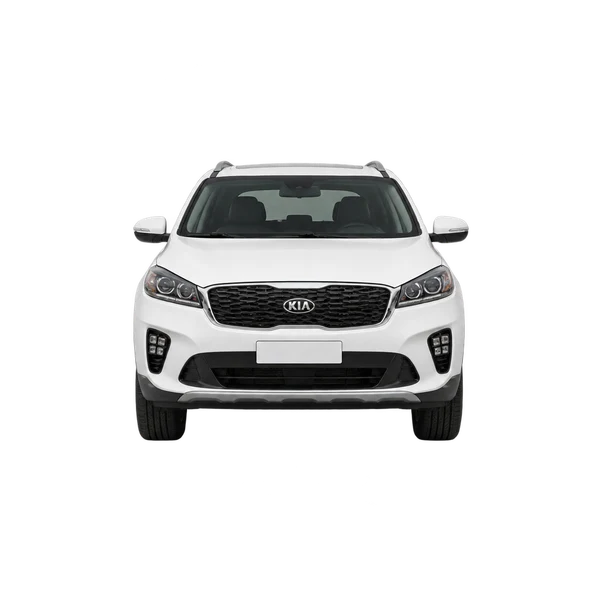 2020 Kia Sorento in weiß, Ansicht: Front