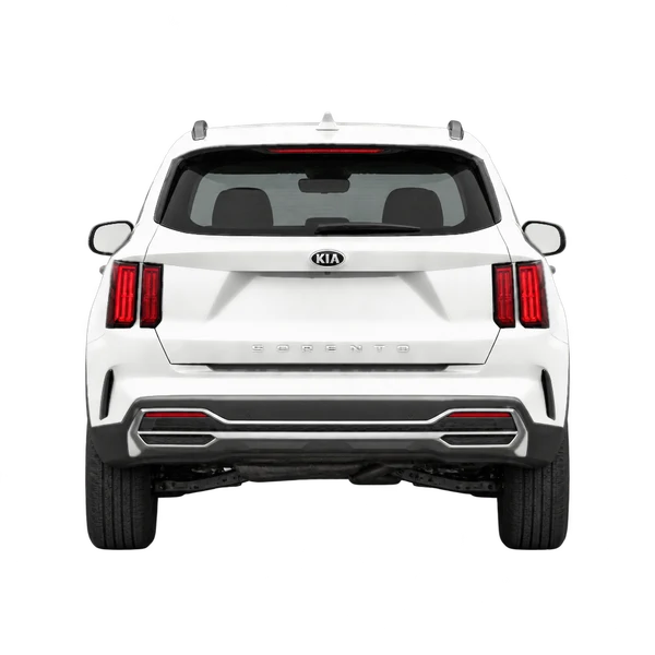 2022 Kia Sorento in weiß, Ansicht: Heck