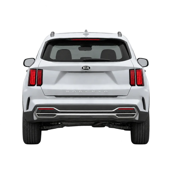 2025 Kia Sorento in Silber, Ansicht: Heck