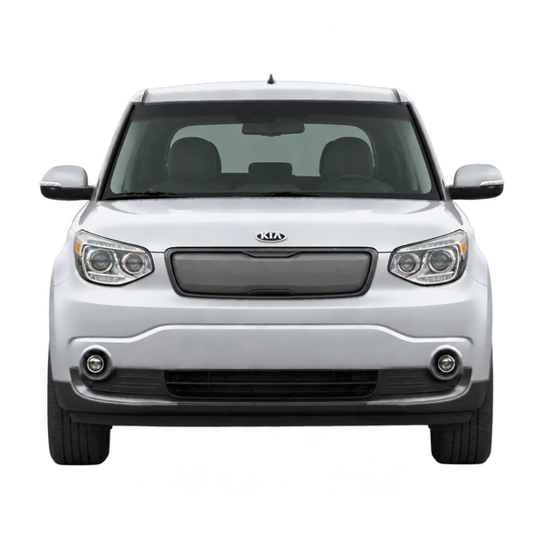 2015 Kia Soul EV in Silber, Ansicht: Front