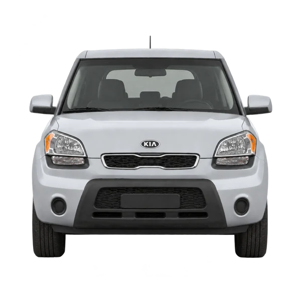 2012 Kia Soul in Silber, Ansicht: Front