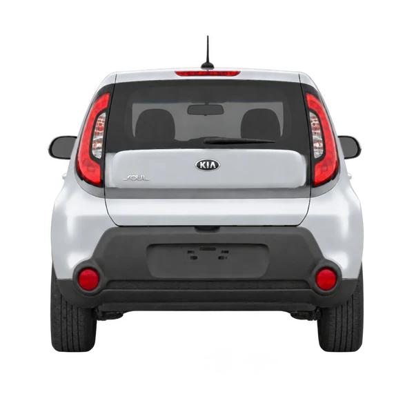 2017 Kia Soul in Silber, Ansicht: Heck