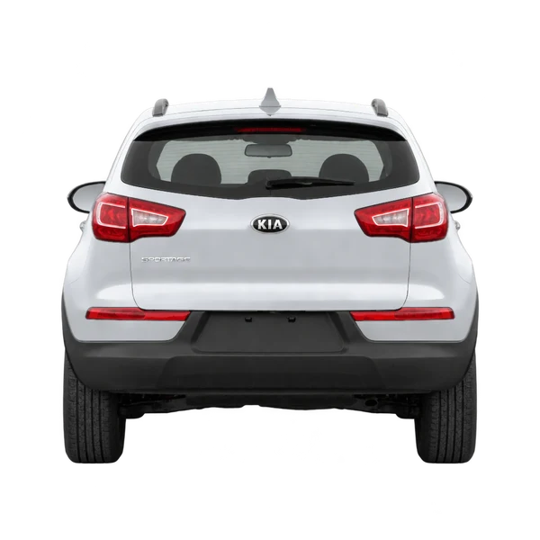 Kia Sportage 2012 argent, vue arrière
